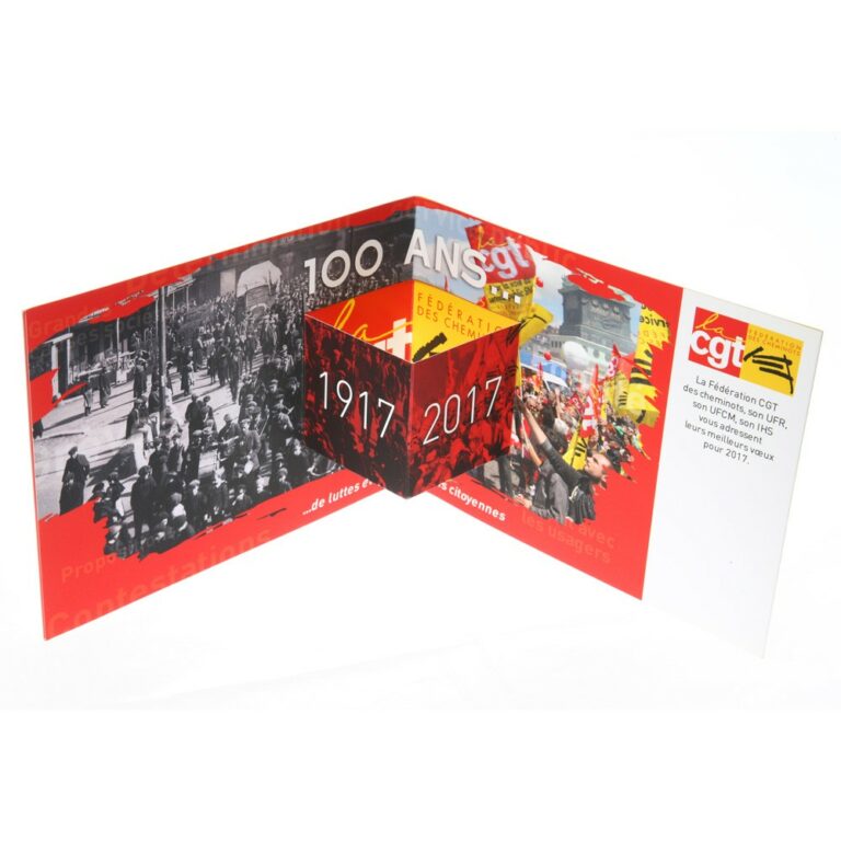 CARTE POP-UP contre-pli