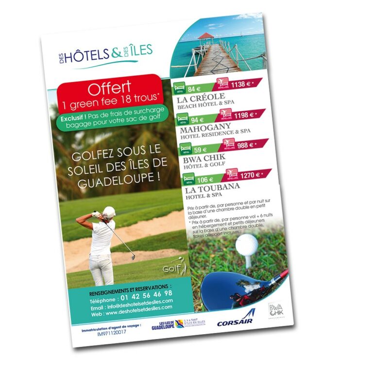 Communication optimale avec le flyer de MH Éditions.
