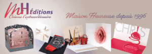 MH Éditions Paris. Maison Heureuse depuis 1996.